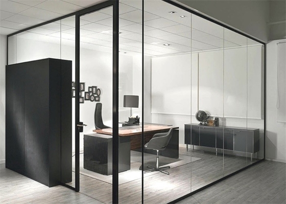 Popular Modern Office Glass Partition Walls Office Space Seperation