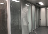 Fire Rated Office Glass Partition Walls Commercial Furniture 80mm Thickness