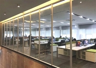 Office Full Height Glass Partition Wall Office Fixed Partition Wall With Blinds