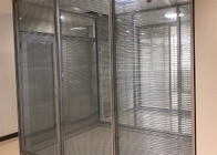 External Operable Office Glass Partition Walls With 80mm Thickness