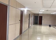 Interior Office Wooden Partitions Full Height Partition Wall 85mm Thickness