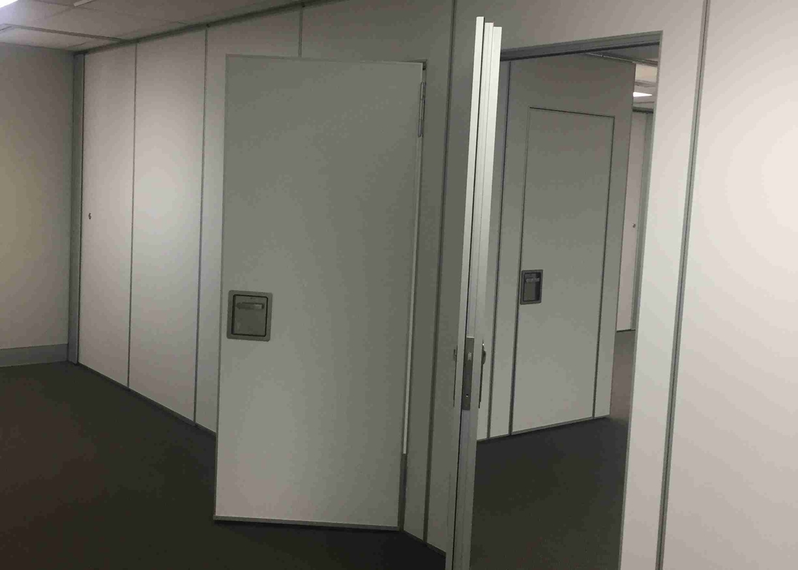 Clinic Vertical Operable Partition Walls Alloy Material Soundproof