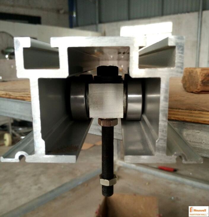 OEM Movable Wall Hardware Stainless 600mm 1200mm Panel Width Frame