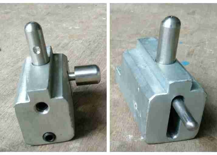 Glass Clip Glass Door Hardware Roller Customized Size High