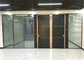 ISO9001 Steel Frame Moveable Glass Partitions Noise Cancelling Non Load Bearing Wall