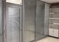OEM ODM Office Glass Partition Walls , Double Layer Glass Office Dividers
