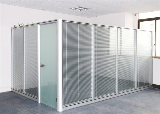 Office Partition Glass Walls Half Height Modern Room Divider