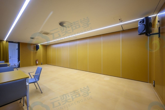 Soundproof Folding Partition And Sliding Walls Operable Movable Door For Office To Divide The Room