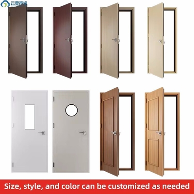 Glass Window Grey Anti-rust Steel Door Soundproofing Metal Doors For Laboratory