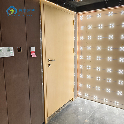 Threshold And Magnetic Seal Type 45db Sound Proof Doors For Soundproof Interior Door
