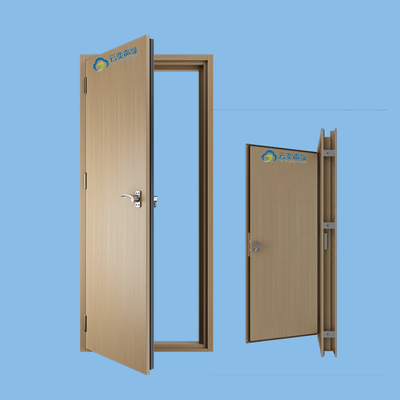 Threshold And Magnetic Seal Type 45db Sound Proof Doors For Soundproof Interior Door