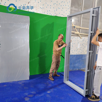 Stainless Steel Hardware STC 42dB and Fireproof Approved Soundproof Interior Door 45db Sound Proof Doors
