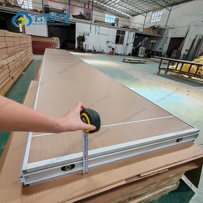14 meters High Single Panel Hanging Room Partition With Metal Connection Seal Strip Room  Dividers
