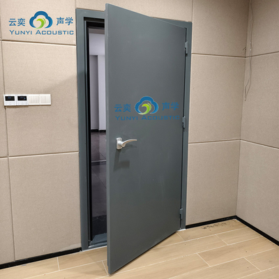 Acoustic Door Soundproofing Noise Isolation Door  60 Minutes Fireproof Single Door STC 50dB