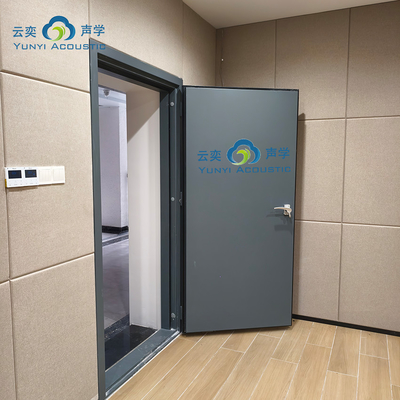 Acoustic Door Soundproofing Noise Isolation Door  60 Minutes Fireproof Single Door STC 50dB