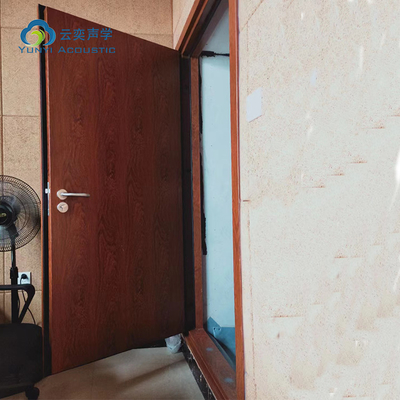 Acoustic Door Soundproofing Noise Isolation Door  60 Minutes Fireproof Single Door STC 50dB