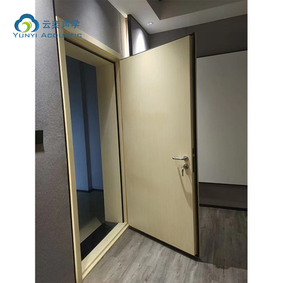 Acoustic Door Soundproofing Noise Isolation Door  30 Minutes Fireproof Single Door For Drum Room Piano Room Study Room