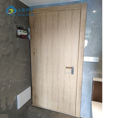 Acoustic Door Soundproofing Noise Isolation Door  30 Minutes Fireproof Single Door For Drum Room Piano Room Study Room