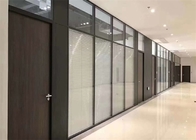 80mm Conference Room Glass Walls , Glass Partition With Aluminium Frame