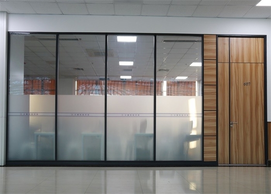 Soundproof Office Glass Partition Walls For Office And Meeting Room