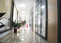 Office toughened glass partitions Floor To Ceiling Soundproof Room Dividers