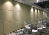 Fireproof Foldable Partition Walls Commercial With Wooden And Aluminum Material