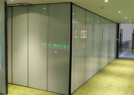 SGS Lightweight Movable Glass Partition Walls For Space Division