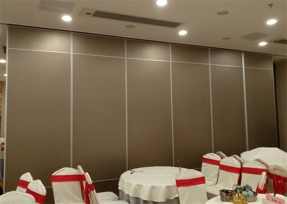 Aluminum Frame Operable Wall Partitions With Up To 5 Meters Height