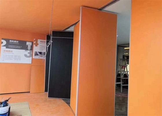 Movable Sliding Door Partition Wall Manual Hanging System For Office