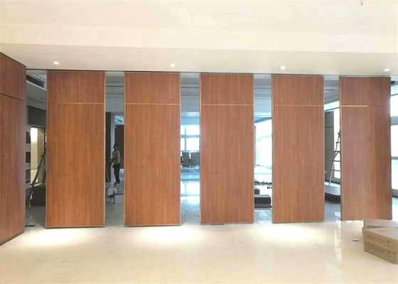 65mm Thickness Sliding Hanging Room Dividers Partition Walls CE Certificate