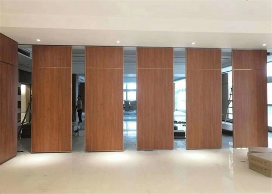 65mm Thickness Sliding Hanging Room Dividers Partition Walls CE Certificate