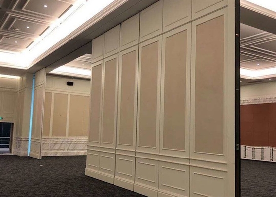 Hotel Lobby Sound Absorbing Partitions Folding Divider High Strength