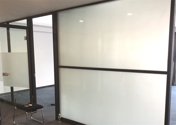 Movable Full Height Glass Walls Partitions With 10mm Glass Thickness