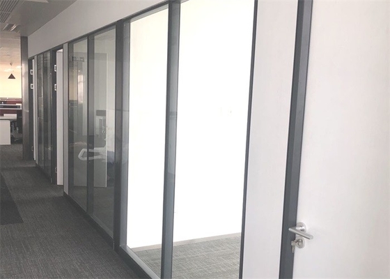 40mm Thickness Office Glass Partition Walls Tempered Glass Partitions