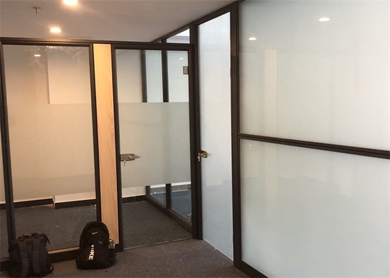 Demountable Glass Office Partition Wall Free Standing Glass Room Dividers