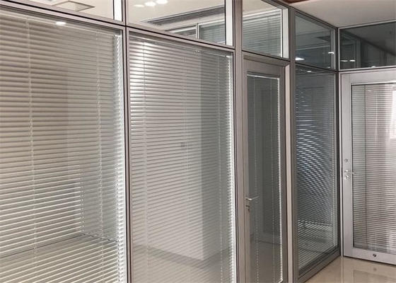 Demountable Glass Office Partition Wall Free Standing Glass Room Dividers