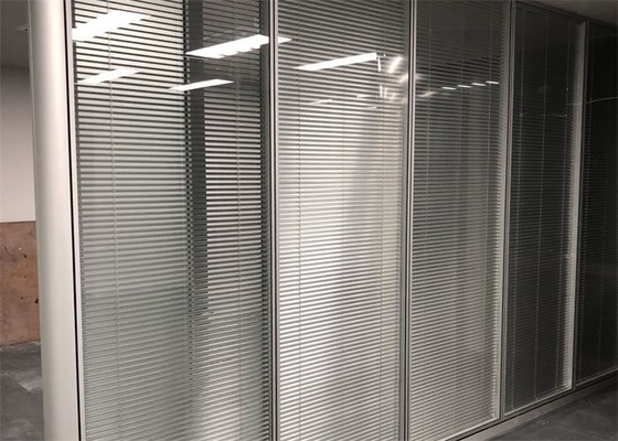 OEM Office Room Glass Partition Wall Single Glazed Glass Office Divider Walls