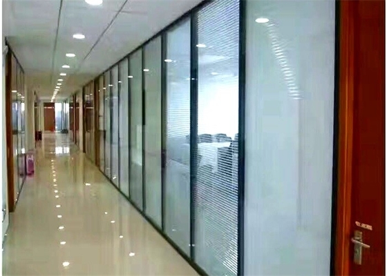 Office Glass Modular Newest Design High Quality Decorative Glass Partition Wall