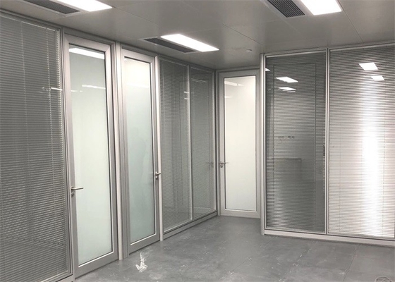 OEM Office Room Glass Partition Wall Single Glazed Glass Office Divider Walls