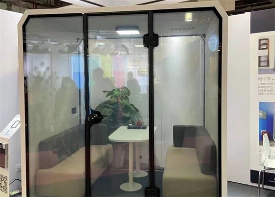 Easy Installing Private Phone Booth Soundproof For Indoor Meeting