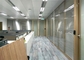Spotless Office Glass Partition Walls Dismountable With Aluminum Frame