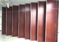 Aluminum MDF Movable Office Partitions Sliding Hanging Room Dividers