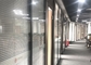 Full Height Office Glass Partition Walls Steel Lobby Partition Design