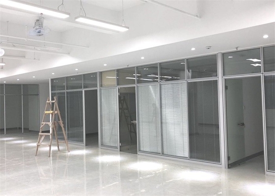 High Quality Office Glass Partition Walls Single Glass For Office Building